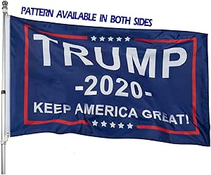 T-shirt Donald Trump 2020 MAGA - Homme, Manches Courtes Ou Longues, 100% Coton, Tailles S-4XL