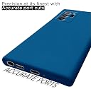 Pikkme Samsung Galaxy Note 20 Ultra 5G Back Cover Soft Matte Liquid Silicone TPU | Camera Protection | Shockproof Slim Back Case for Samsung Galaxy Note 20 Ultra 5G (Blue) gallery image