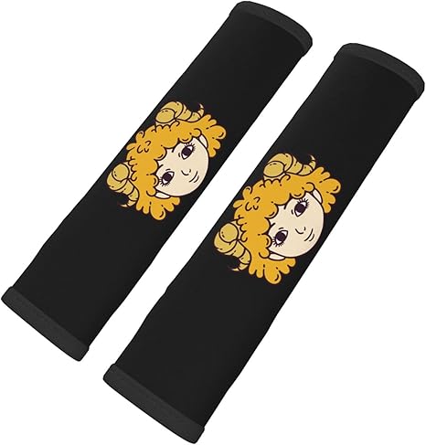 Aries Character Horoscope Car Seat Belt Cover Pad for Adults Kids Car Interior Decor Seat Belt Cover Pad 2 PCS Strap Shoulder Pad Seatbelt Covers Protective Sleeves