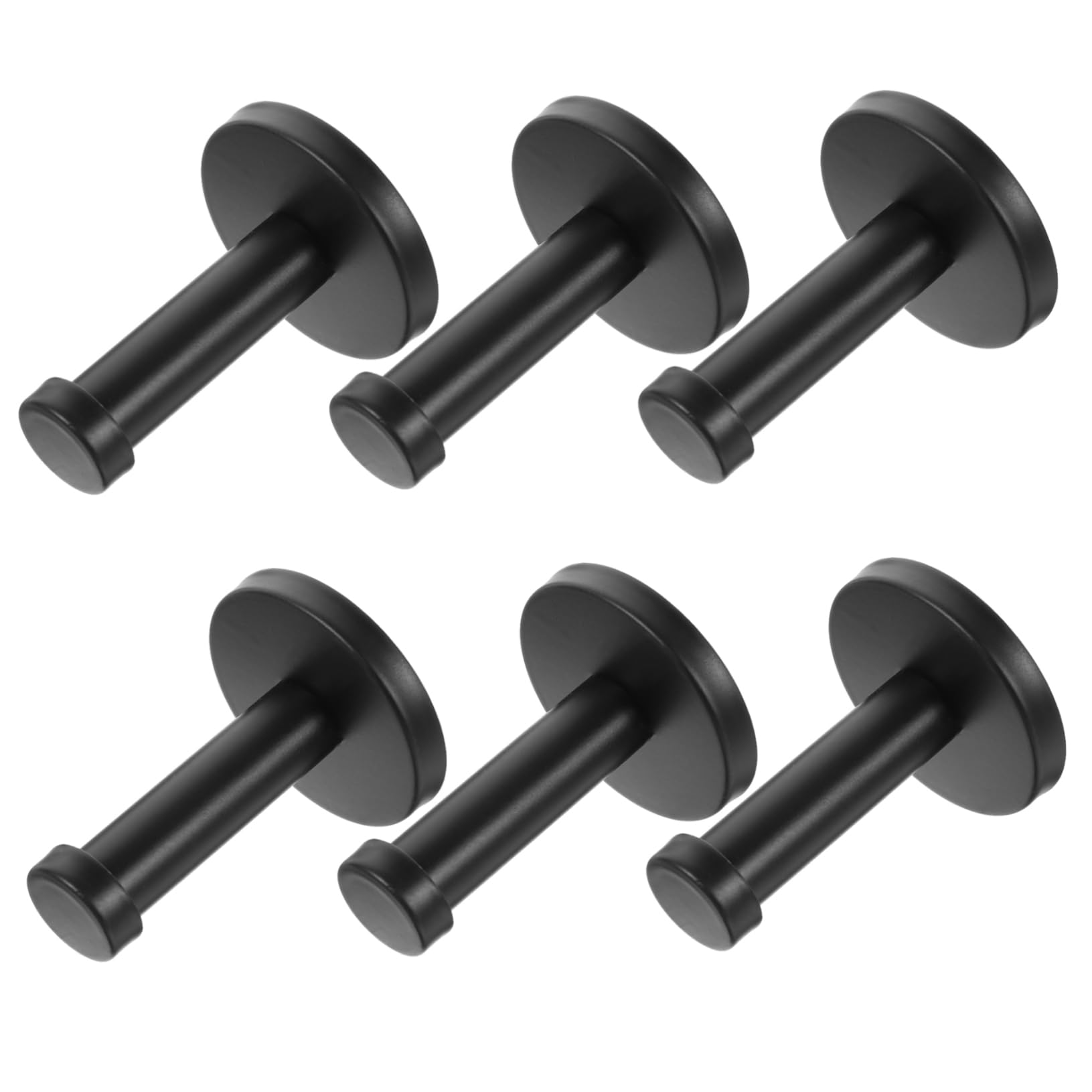 PRETYZOOM 18 Piezas Gancho De Pared Gancho De Acero Inoxidable Ganchos Para Llaves Para Ganchos De Almacenamiento De Pared Ganchos Para Sombreros Montados En La Pared Ganchos Para Abrigos