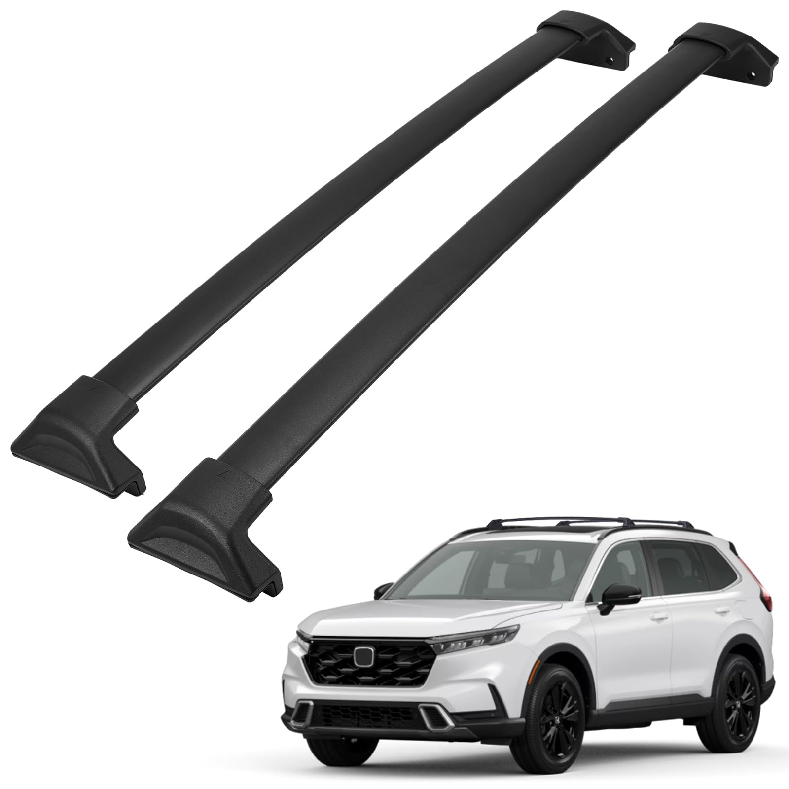 JOYTUTUS Roof Rack Cross Bars Compatible with Honda CR-V and CRV Hybrid 2023 2024 2025 with Raised Rails, Heavy Duty Car Aluminum Crossbars for Roof Racks Suitcases Kayaks Canoes Bikes Skis