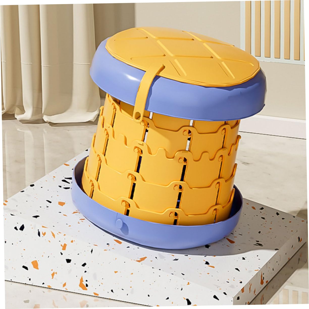 Yardwe Orinal Portátil Para Baño De Viaje Inodoro Plegable Para Urinal Para Coche y Camping