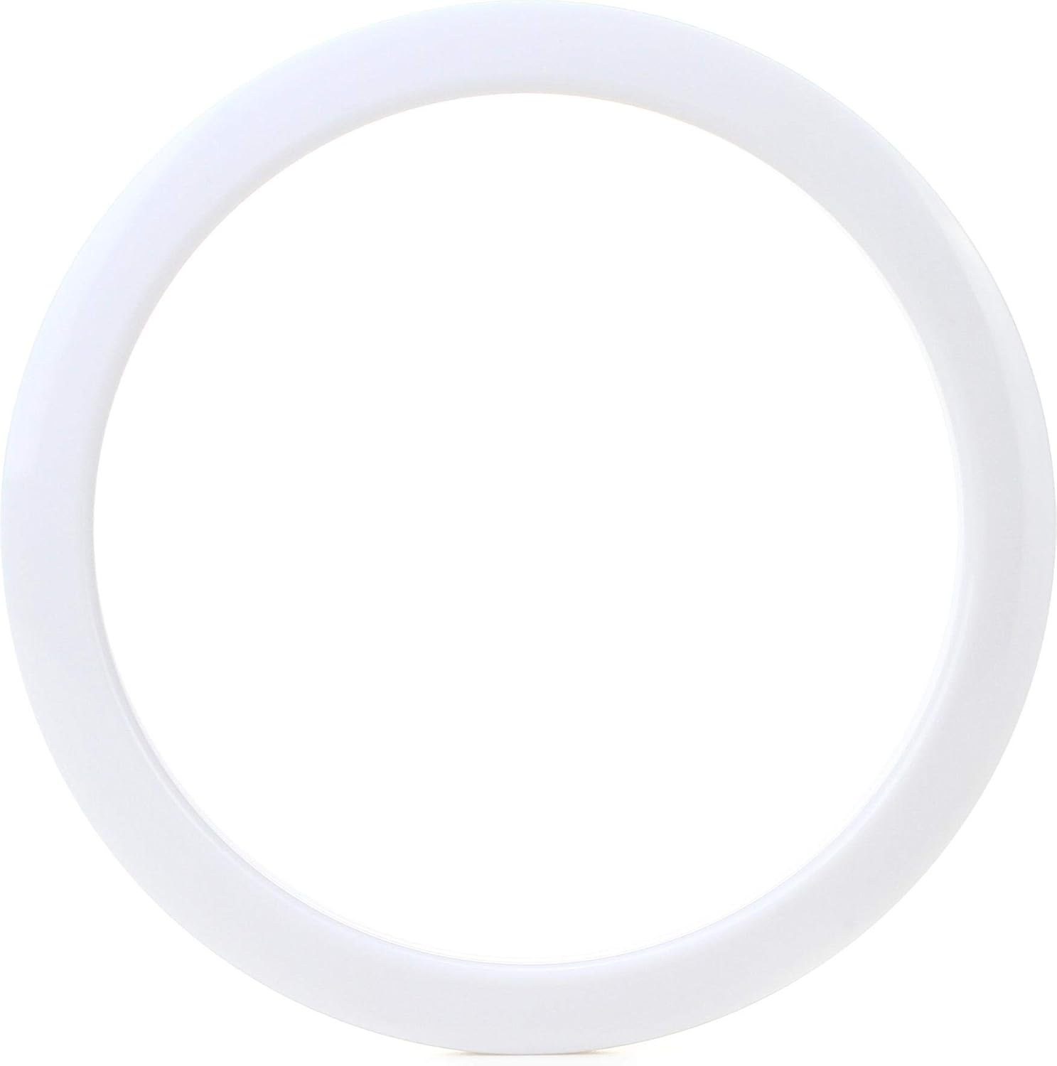 Bass Drum O's Port Hole Ring - 5" - White (2-pack) Bundle