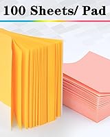 Vista 3 de Sticky Notes 3x3 Inches, Self-Stick 48 Pads Bulk, 100 Sheets/Pad, 6 Bright Colors, Adhesive Notes for Home, School, Office, Use on Walls, Doors