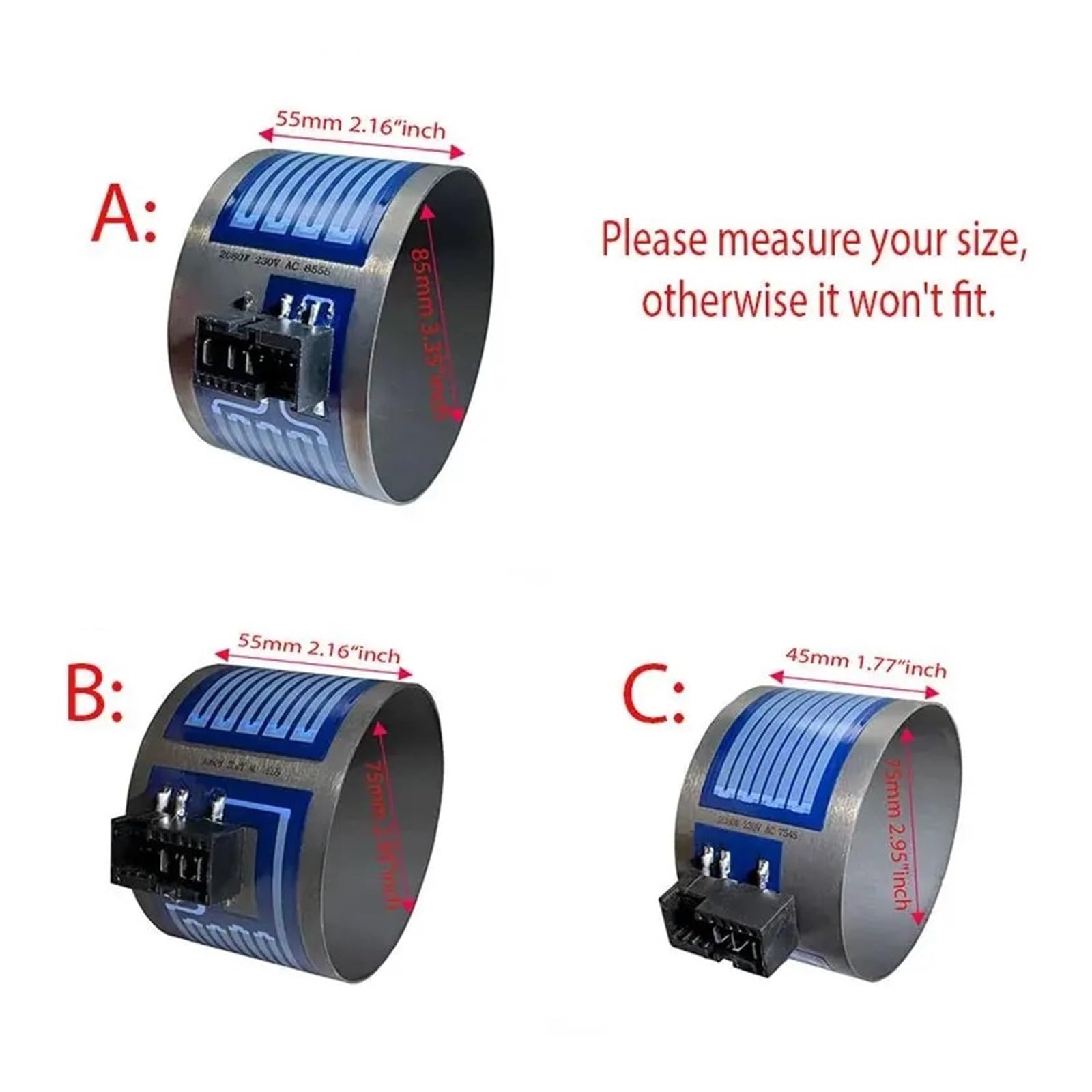 Tubo calefactor de película gruesa, compatible con Siemens, lavavajillas