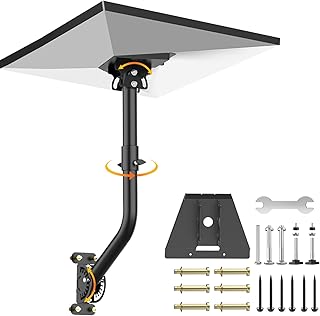 Starlink Mount Standard 4/4X/V3, 25 inch Extended Starlink Roof/Wall Mount