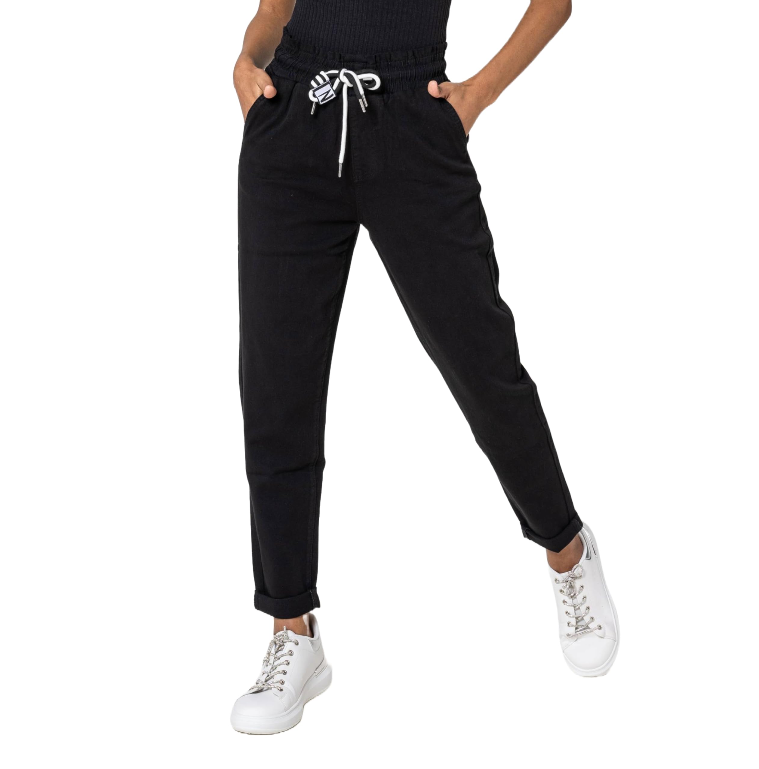 Nina Carter Q1897 Damen Bootcut Jeans HIGH Waist Stretchjean
