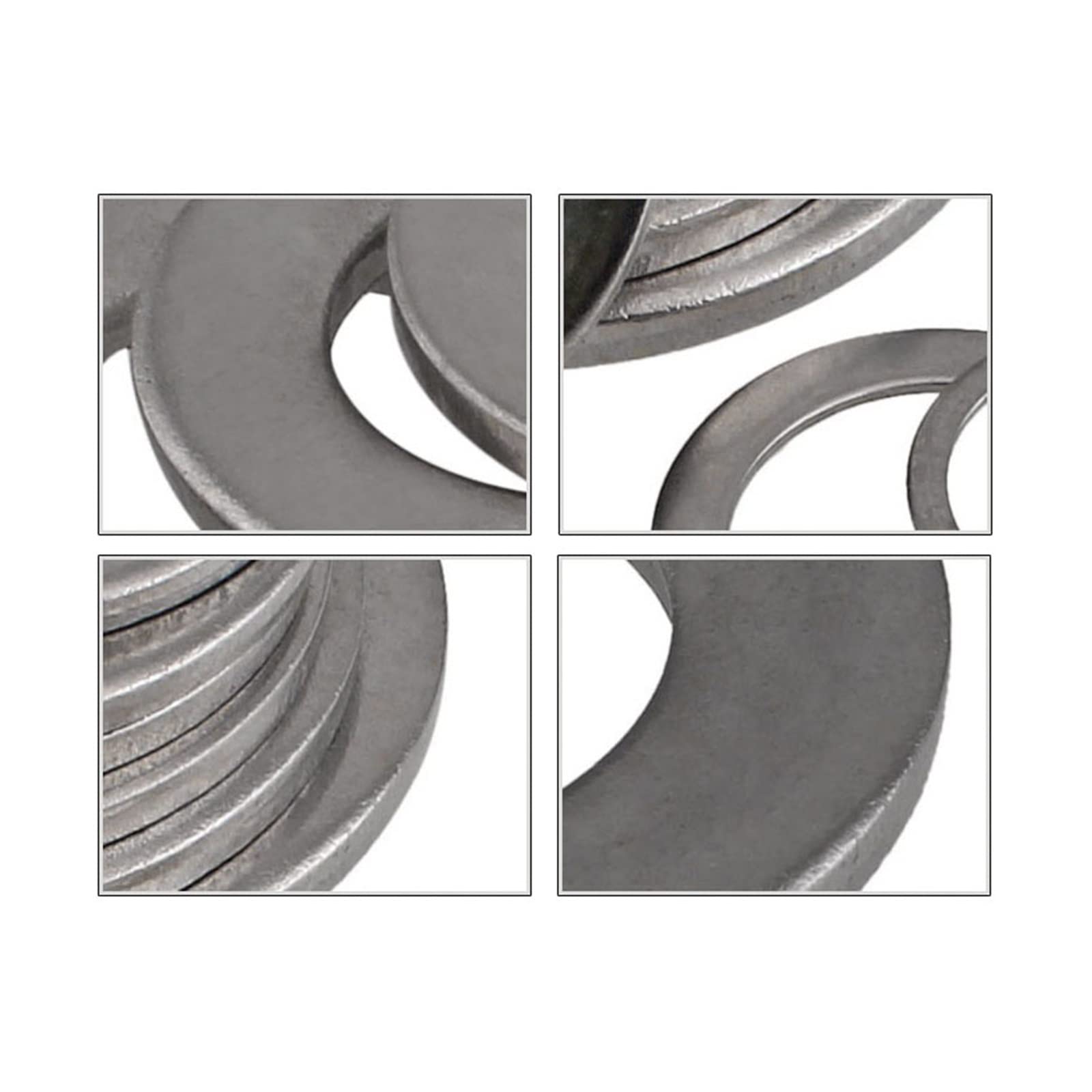 Rondelle piatte, rondelle in acciaio inox, Guarnizione piatta for bullone con rondelle piane in acciaio inossidabile 304 da 20 pezzi(M24X85X6.0)