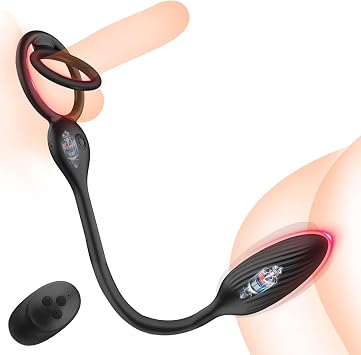 Today Adul prostatedevice for Men electrodes Device for Men electrodest Vibration Toys 10 Mode Adult Gift KIYih1 Black3
