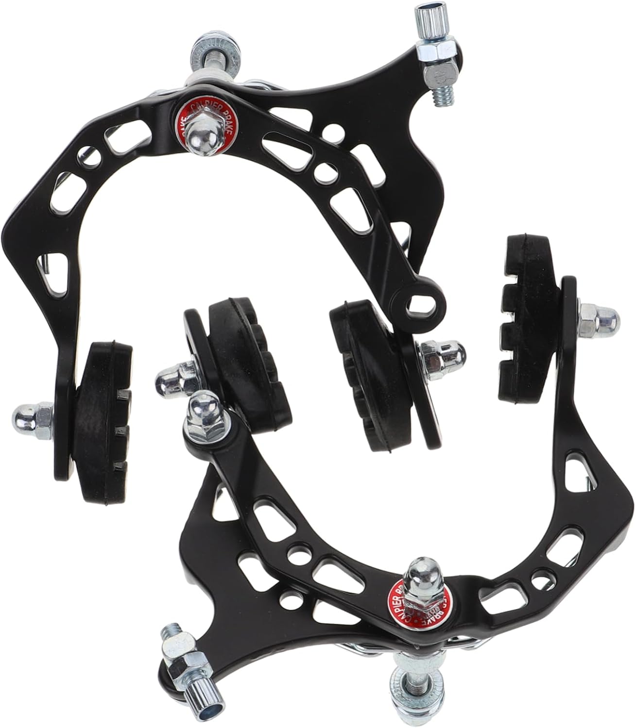 Mountain Bike Brake Calipers Set Aluminum Alloy Front and Rear Bicycle Brake System for Road and Mountain Bikes
