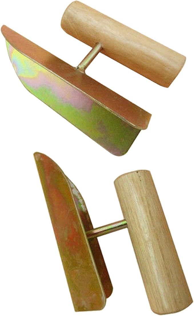 Qianly Corner Trowel Small Cement Finishing 90 Degree Angle Wooden