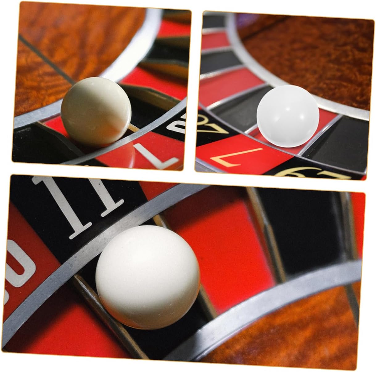 5pcs Roulette Wheel Beads Rotating Balls for Enhanced Game Experience for Roulette Wheels Smooth Tracking Elegant Design for Home and Parties