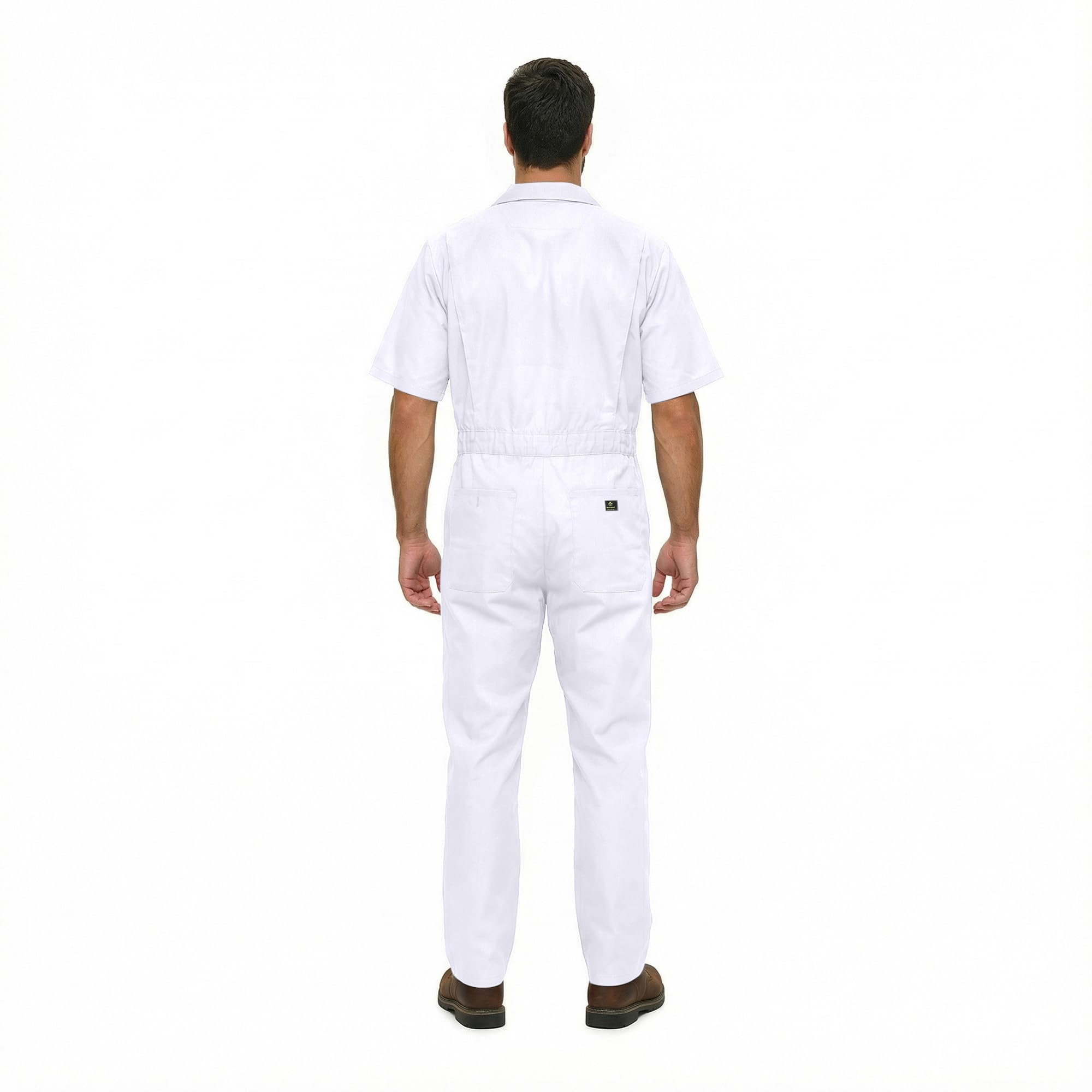 Amazon.com: Natural Uniforms Mens Short Sleeve Zip Up Coverall