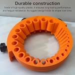 Drill Bit Sharpener, Power Drill Bit Grinding Attachment, Portable Angle Grinder Attachment, Universal Drill Bit Sharpener Tool for 2-13mm Bits 125 mm Grinder, Restore Dull Bits with Precision