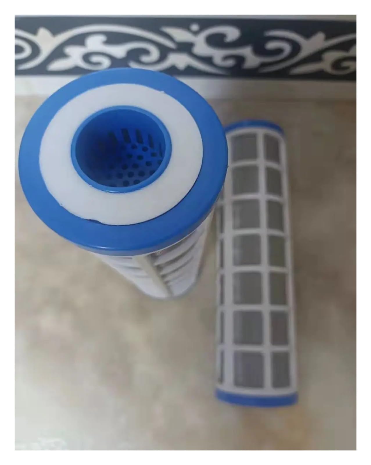 Filtro di ricambio for erogatore d'acqua, | Prefiltro a cartuccia filtrante in rete metallica da 10 pollici in acciaio inossidabile for bilancia(2pcs)
