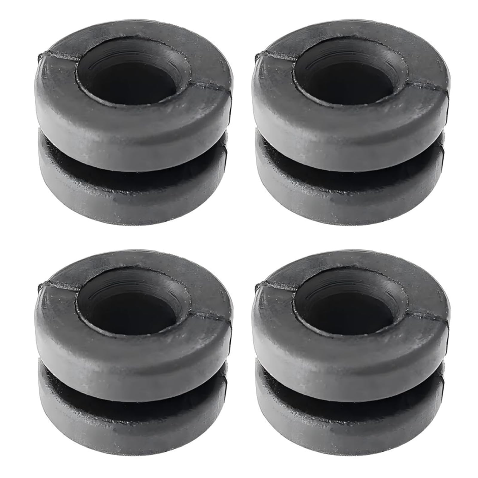 4Pcs Black Rubber Grommets for Air Filter Housing Mounting Replacement Parts to Wear 9814411880 Rubber Mounts for Automotive Air Filter