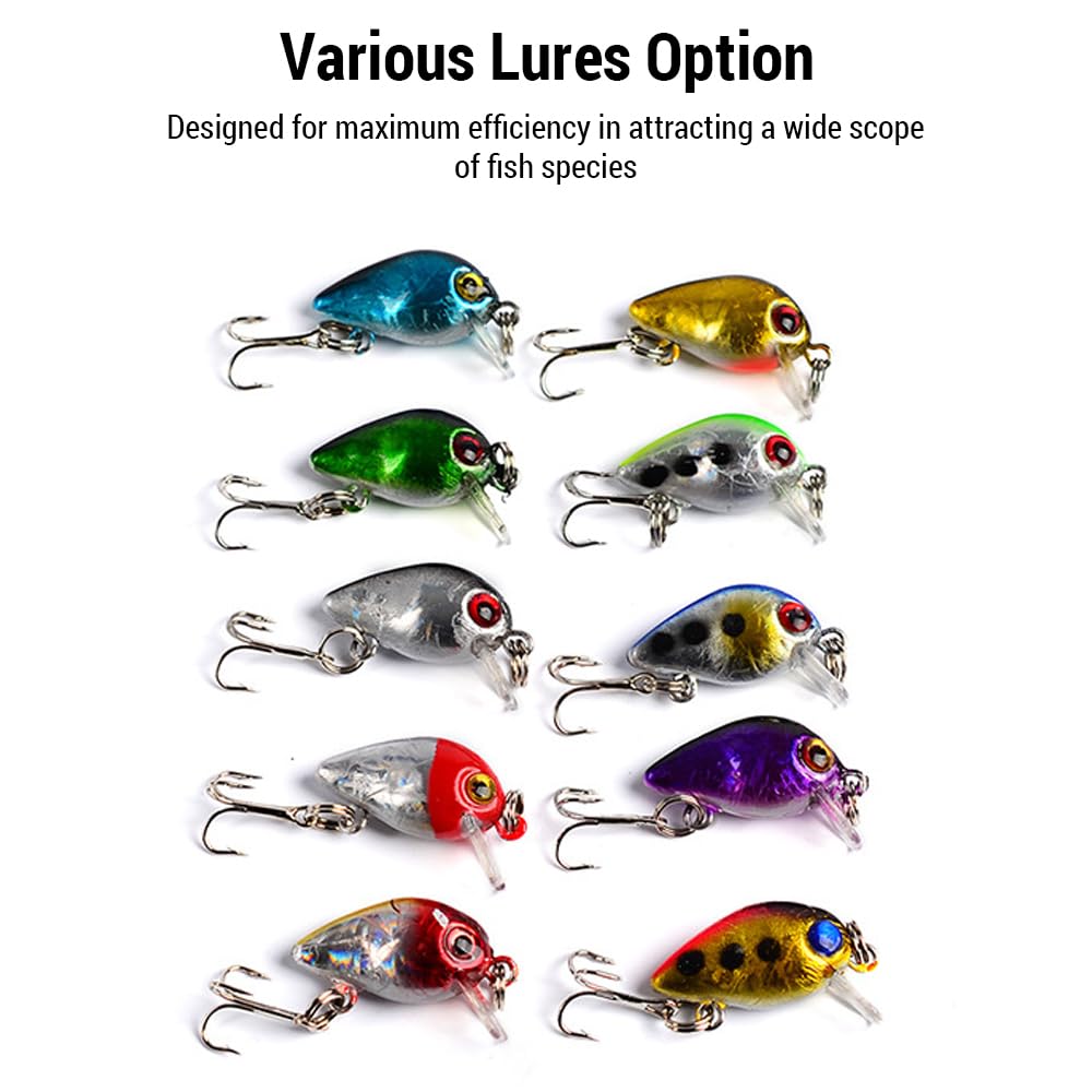 Kit de 56 leurres de pêche Souples et durs avec hameçons pour la pêche en Eau salée et en Eau Douce, au Bar, à la Truite, au sébaste et au Bar
