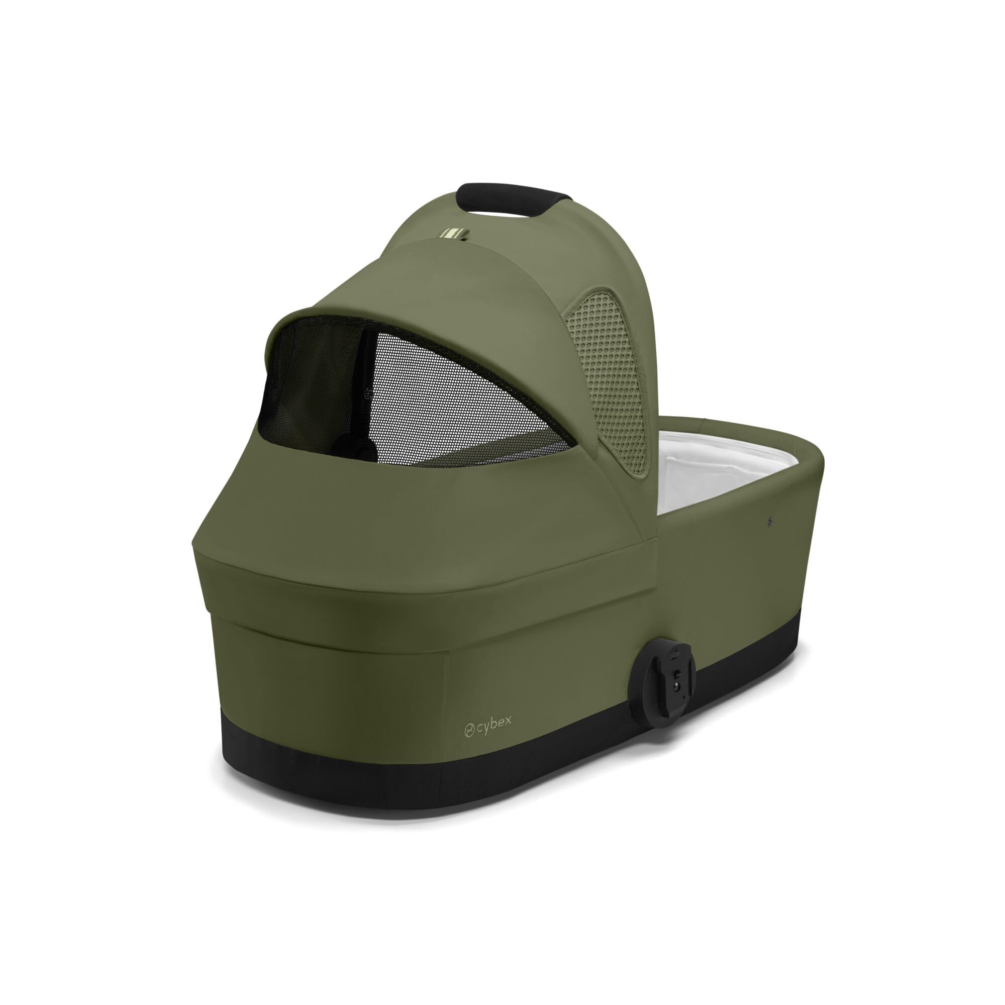 CYBEX Navicella Gold COT S, dalla nascita a circa 6 mesi (max. 9 kg), per CYBEX AVI Spin e Eezy S Twist +2, verde muschio
