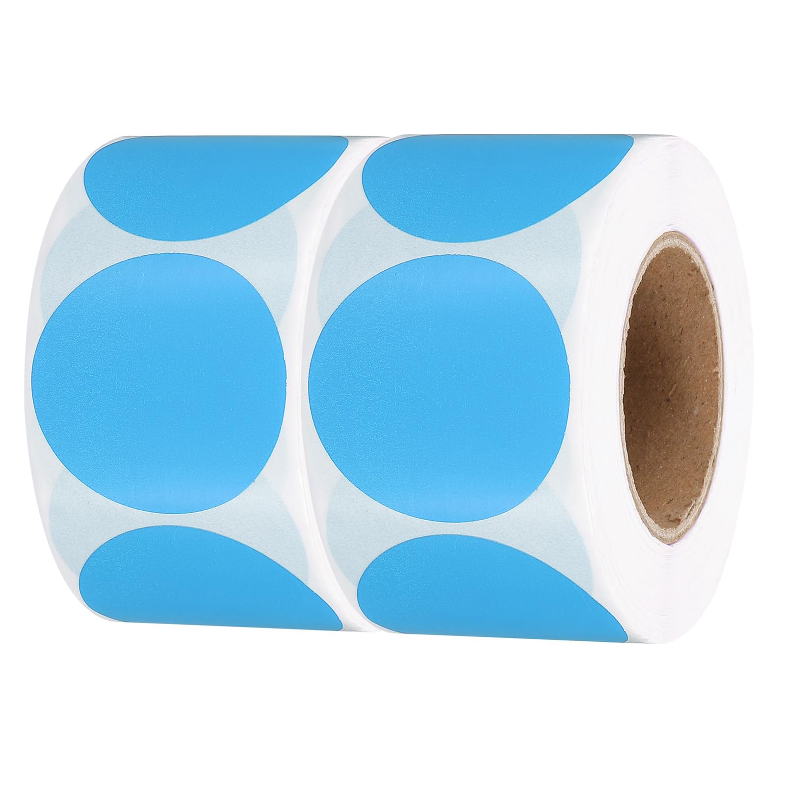 Autocollants ronds bleus PATIKIL de 3,8 cm pour marquage en classe et bureau