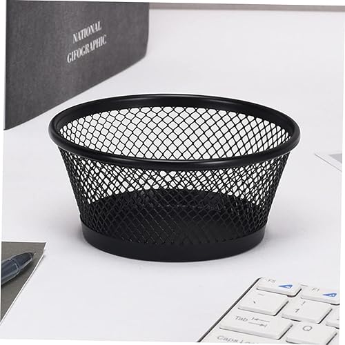 Miniatura 3 de Alipis Organizador de clip de papel, 6 piezas, soporte de escritorio de malla, accesorio de escritorio de oficina, clip de papel, contenedor de clip