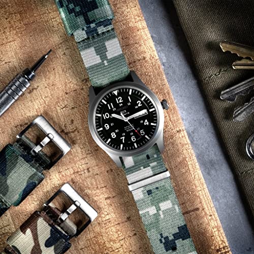 Image of BARTON Elite NATO Style Watch Strap - Seat Belt Nylon Watch Bands