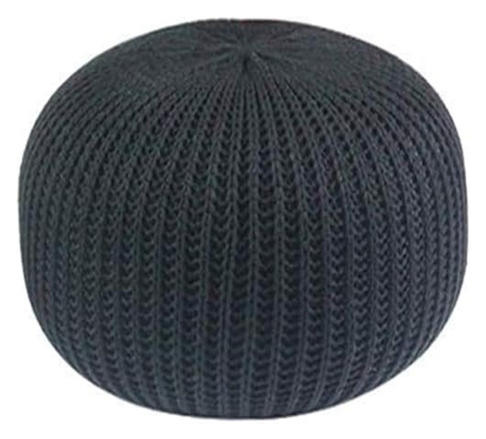 Pouf rond en corde pour gagner de la place et s'asseoir au sol