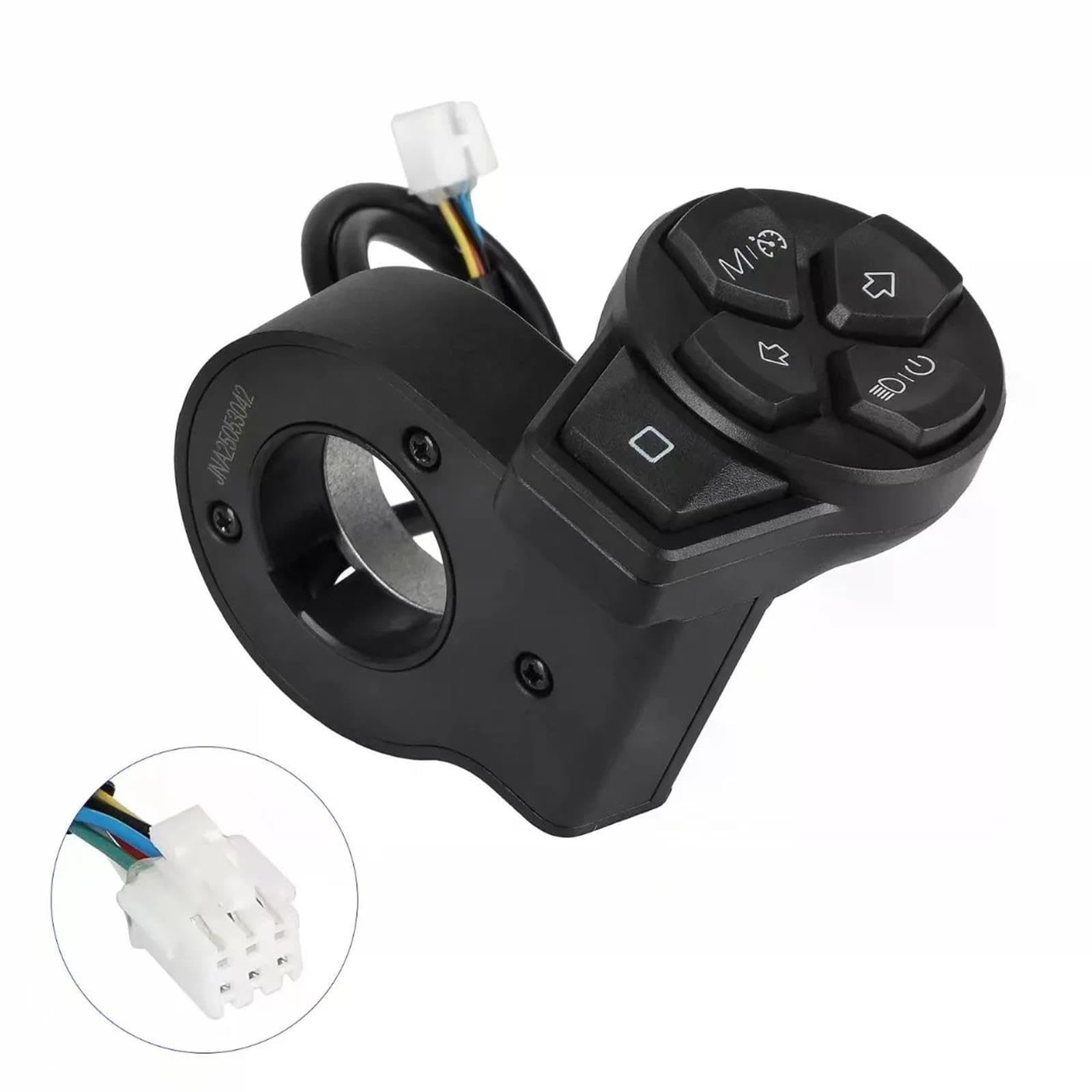 Elektryczny skuter kombinowany przełącznik przycisków do Segway ZT3 Pro Max G3 F3 Przycisk obrotowy akcesoria części