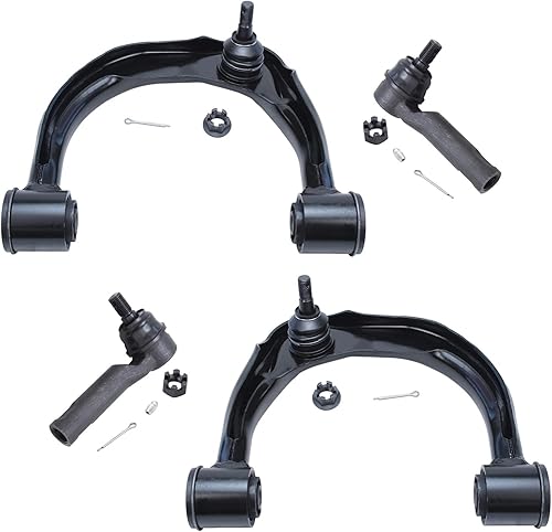 Miniatura 467 de Detroit Axle - Kit de brazos de control delanteros de 4 piezas para Chevrolet Aveo Aveo5 Pontiac G3 Wave Wave5 Suzuki Swift+, 2 brazos de control