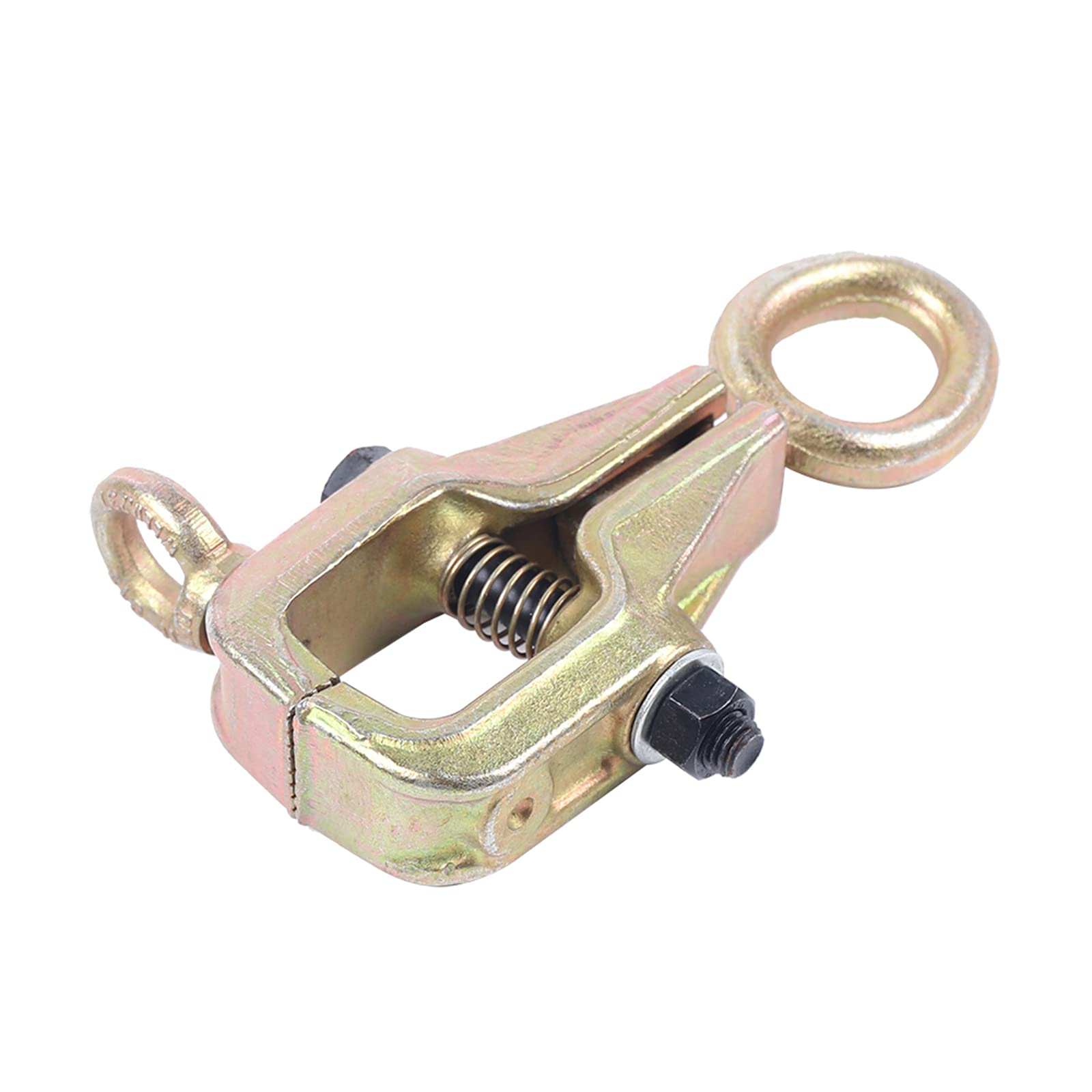 5 Ton Car Body Dent Repair Pull Clamp Mouth Pull Clamp Dent Puller Single Way Self-Tightening Frame Pull Clamp Grip Auto Body Repair Lifting Equipment
