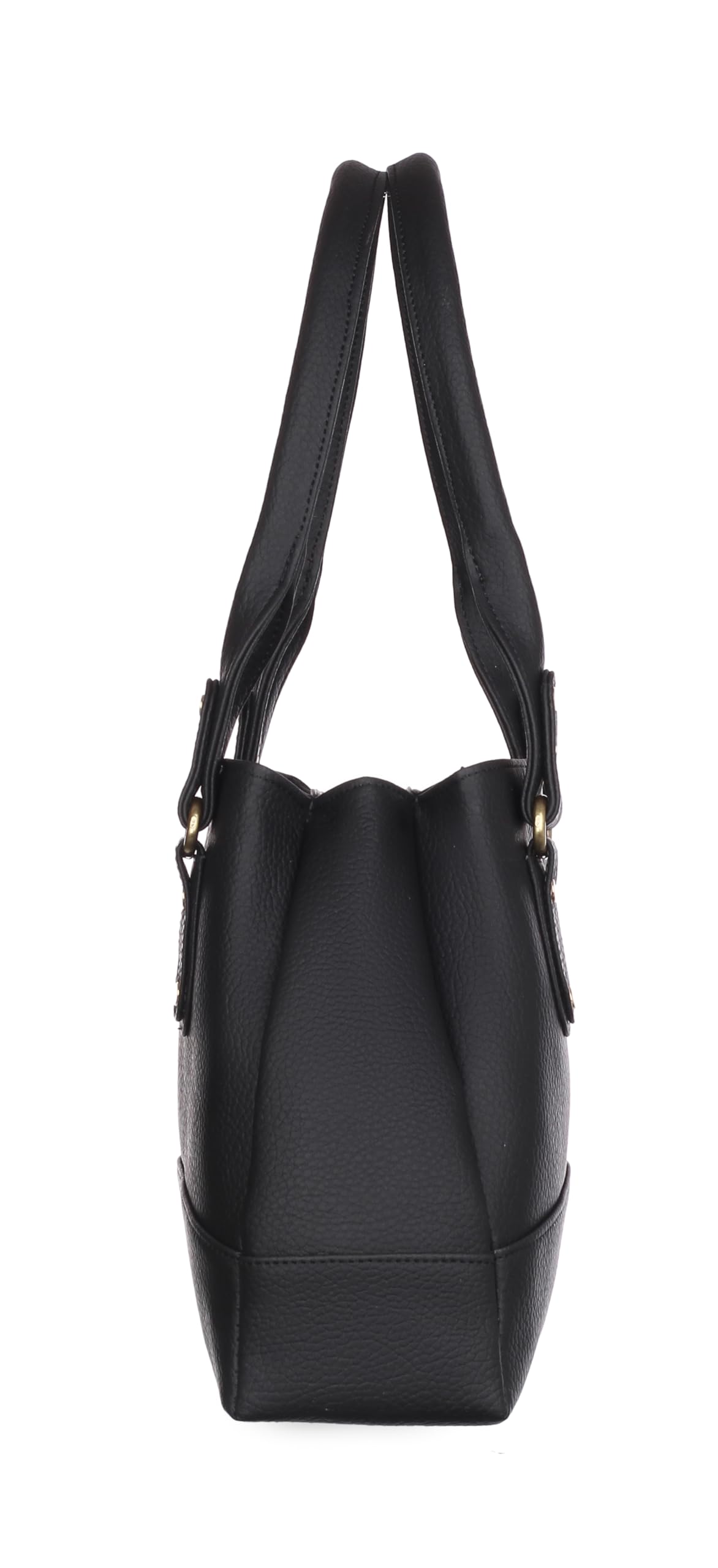 Fostelo Women's Catlin Luxe Satchel Tote Handbag for Women | Ladies Purse | Stylish Shoulder Bag | Gift For Women | Black 1