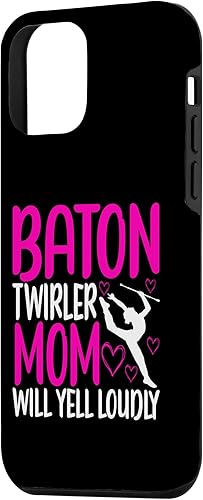 Miniatura 2 de iPhone 12 mini Baton Twirling Mom Majorette Baton Twirler Case