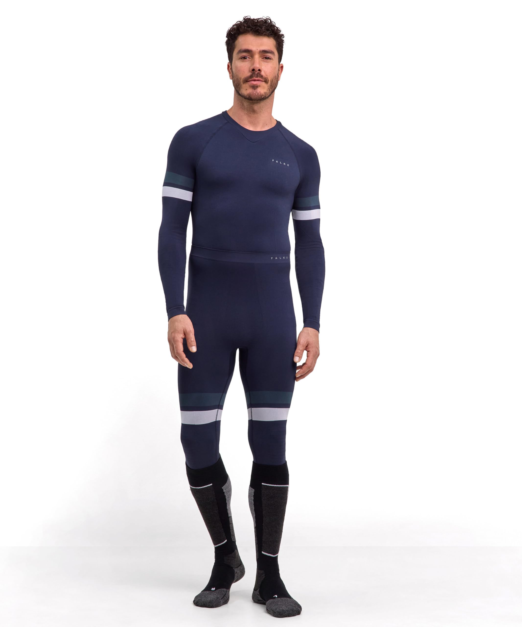 FALKE Herren Maximum Warm Trend 3/4 Funktionsunterhose lang atmungsaktives schnelltrocknendes Funktionsmaterial kalte bis sehr kalte Temperaturen Funktionsunterwäsche 1 Stück