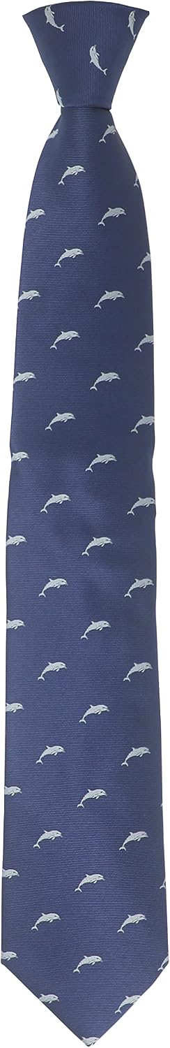 Animal Pattern Necktie With Gift Box Sea Animal Pattern Tie Father's Day Birthday Gift Tie image 2