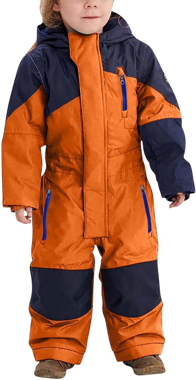 Snowsuit Toddler for Kids Boys Girls 2025 Winter Warm Waterproof Windproof Snowboarding Ski Suits One Piece Jumpsuit