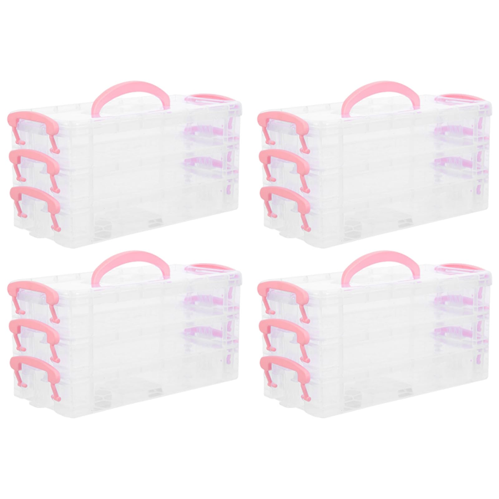 Boîte de rangement pour stylos à compartiments multiples pour un accès rapide