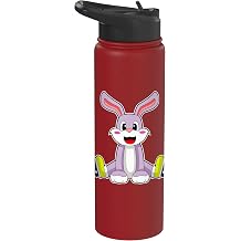 Rabbit Roller skating Roller skates Sports Stainless Steel Insulated Water Bottle