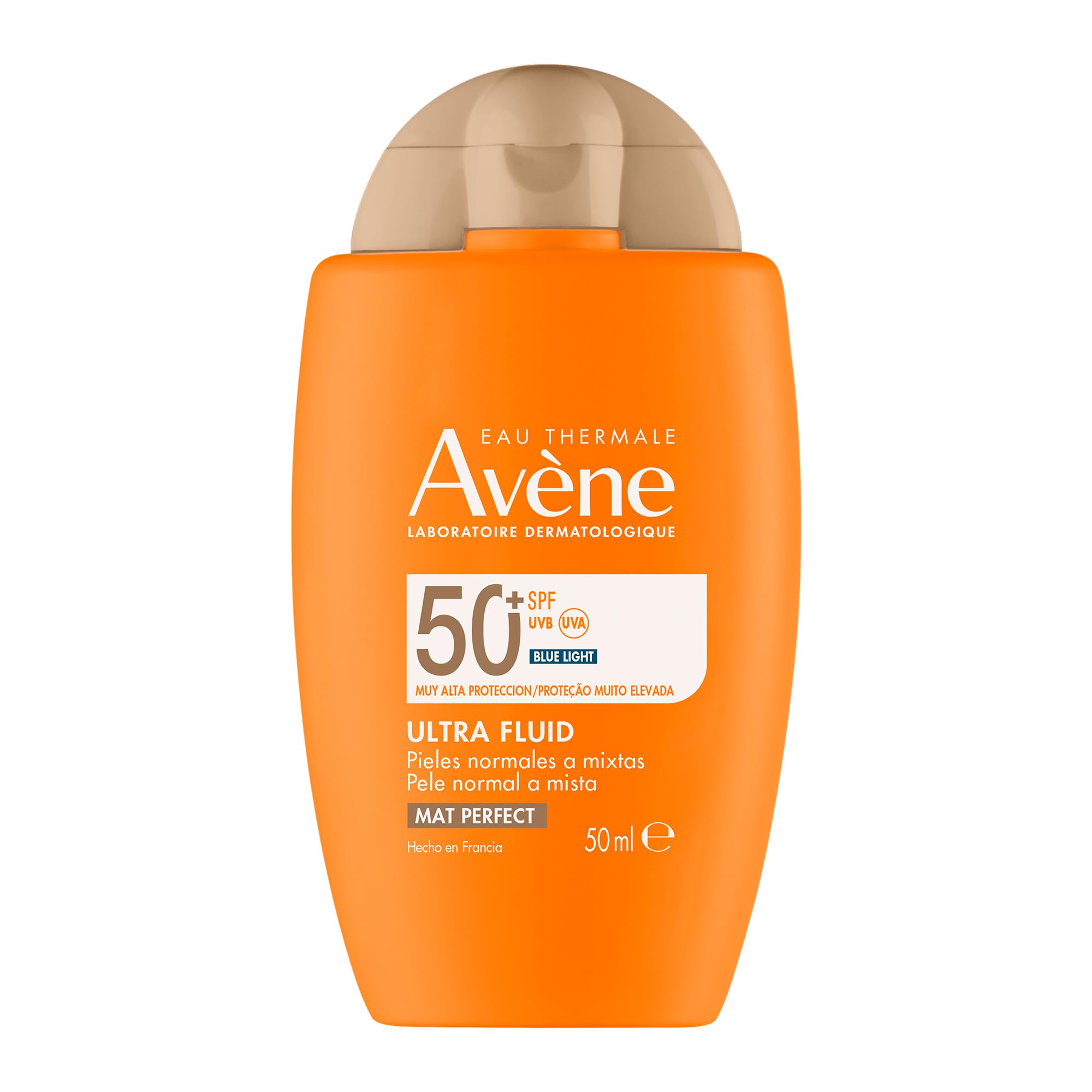 Avène Ultra Fluid Perfezionatore Protezione Molto Alta SPF50+, 50ml