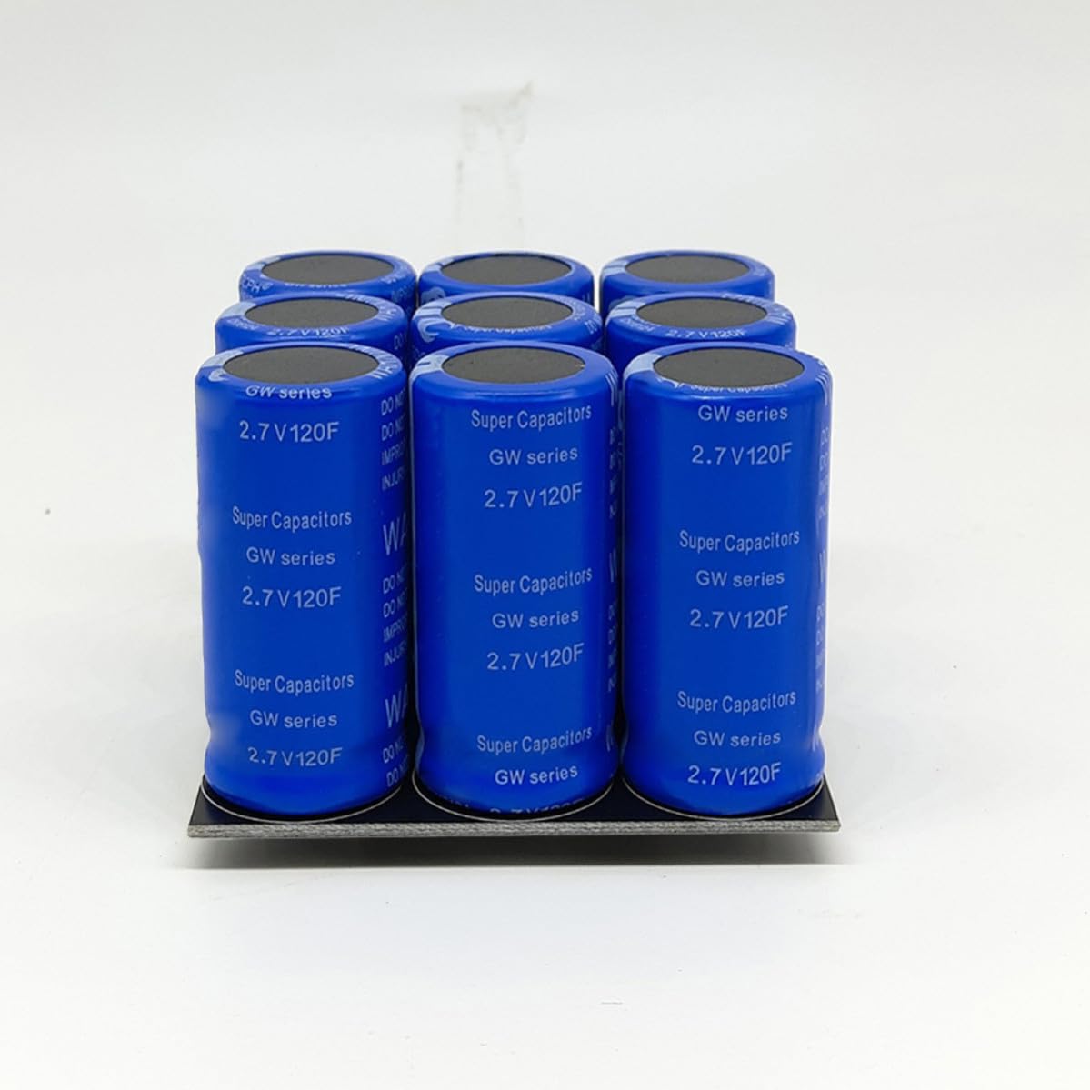 KOMBIUDA Car Super Capacitor Module 2.7v 120f Automotive Capacitor with Active Monomer Equalizer Function and Long Life for Backup Power Applications and Car Rectifier Use