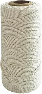328ft Butcher Twine Cotton Bakers Twine 1.5mm Cotton String Cooking Butchers Twine for Tying Poultry Meat Making Sausage Gift Wrapping Twine