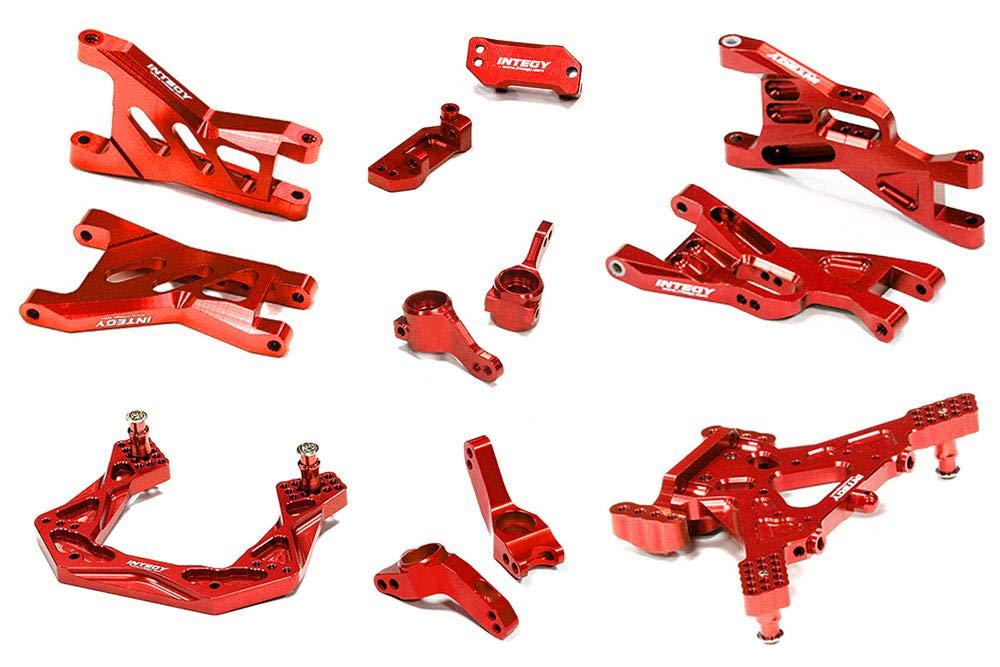 Integy RC Upgrades for Traxxas, Billet Machined Suspension Kit for Traxxas 1/10 Bandit