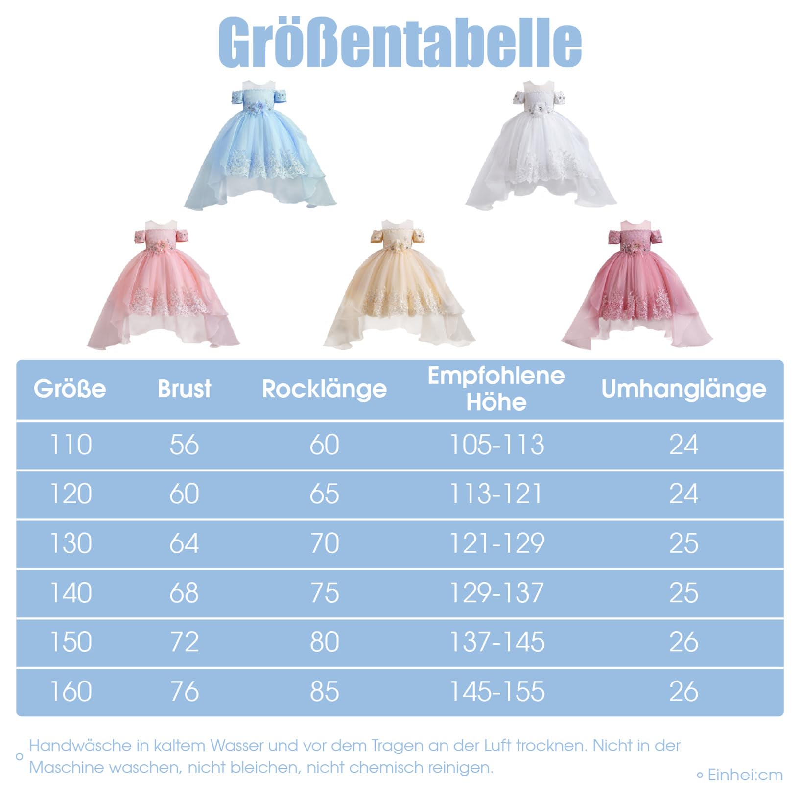 FStory&Winyee Mädchen Tüllkleid Kinder Tutu Rosa Baby Dress Set Outfits mit Pailletten Stickerei Partykleidung für Blumenmädchen Abend Geschenk Geburtstag Weihnachten Kindergarten