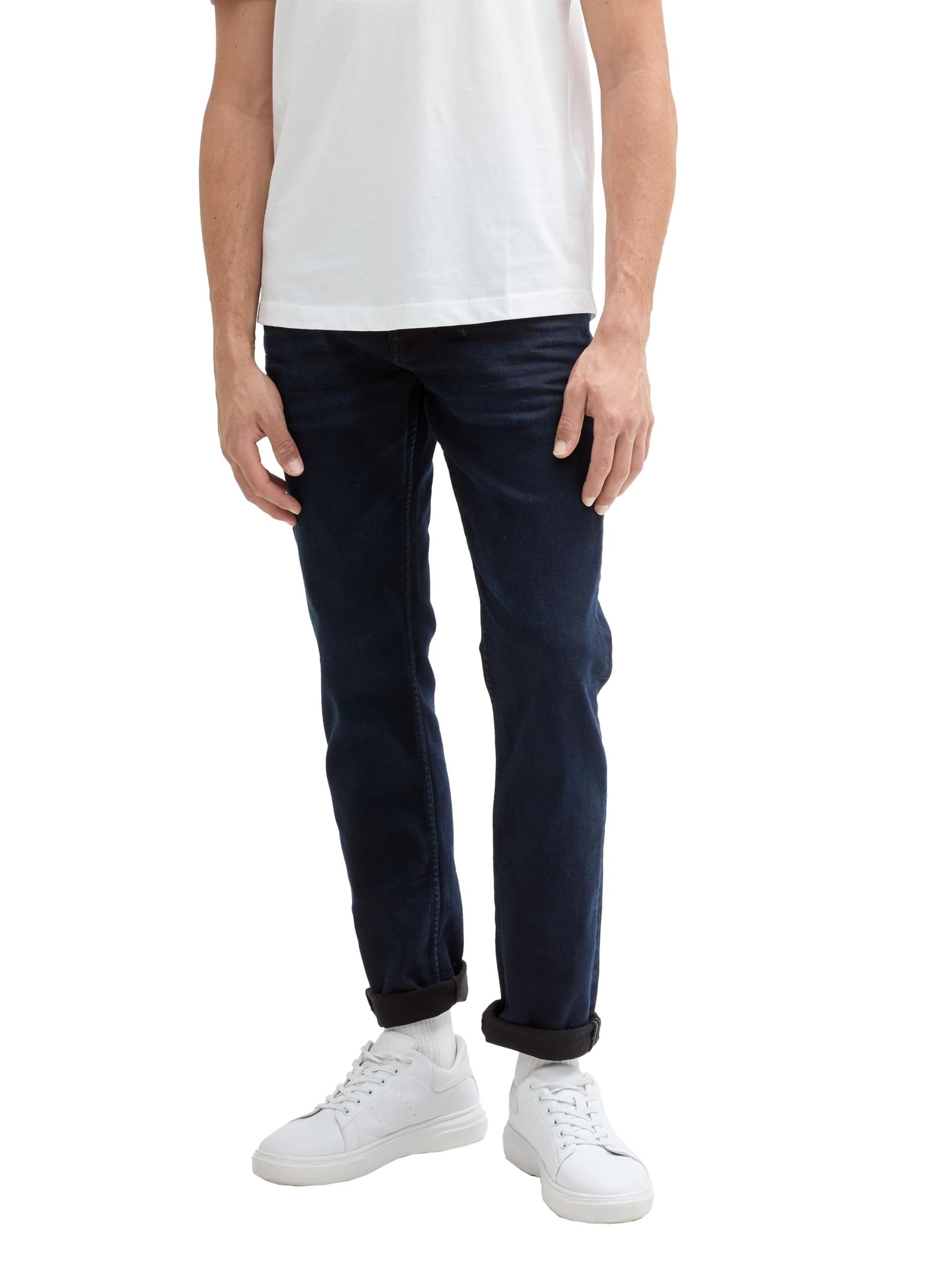 Tom Tailor Denim Men's 202212 Piers Slim Jeans, 10170 - Blue Black Denim, 32W / 36L