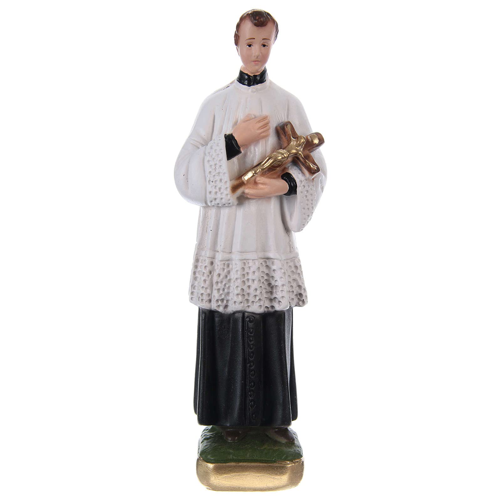 Holyart Statua San Luigi Gonzaga gesso h 20 cm
