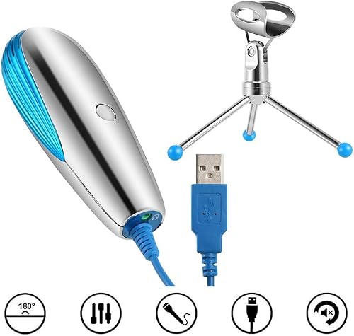 Xndz Mikrofon Mikrofon mit intelligentem Multifunktionssystem mit Sprachfunktion Spracheingabe Sprachwiedergabe Internet-SprachA bertragung SprachA bersetzung USB-UnterstA tzung 180 verstellbarer Xndz Mikrofon Mikrofon mit intelligentem Multifunktionssystem mit Sprachfunktion Spracheingabe Sprachwiedergabe Internet-SprachA bertragung SprachA bersetzung USB-UnterstA tzung 180 verstellbarer