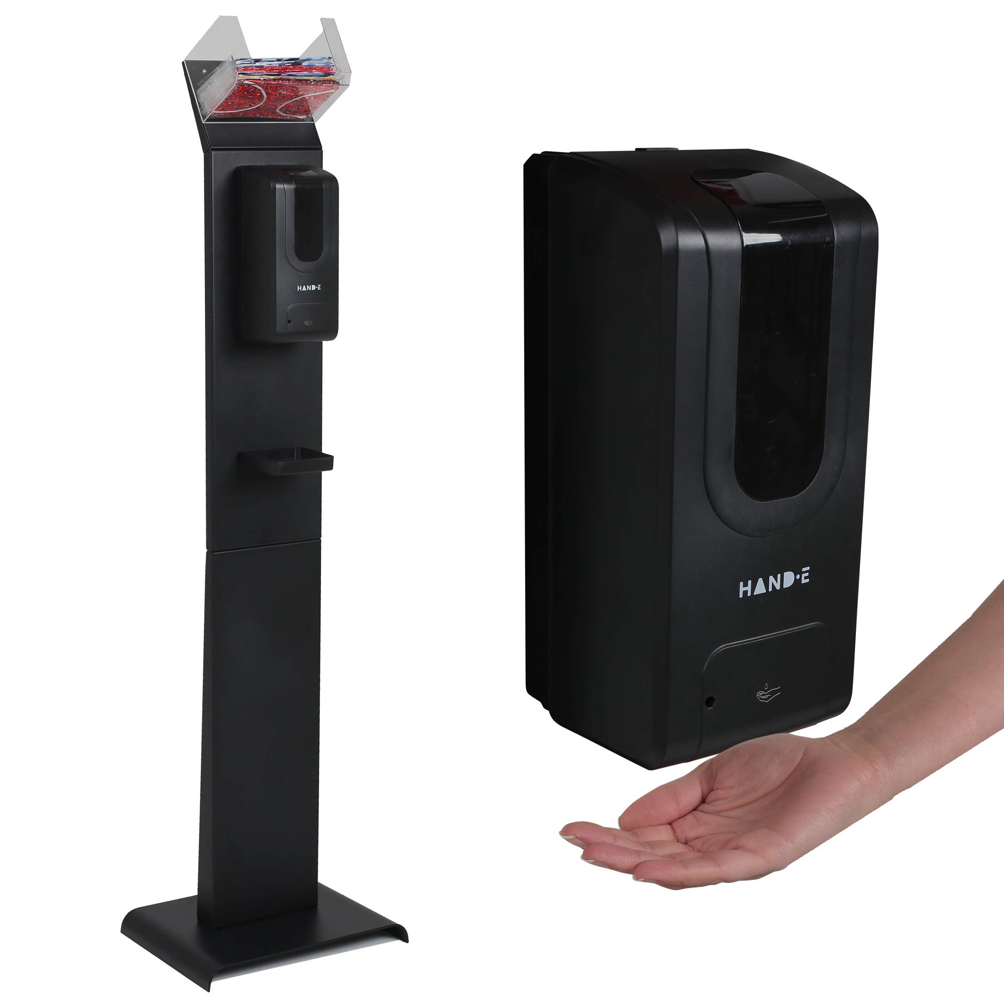 Buy Automatic Hand Sanitizer Dispenser Stand with Face Dispenser