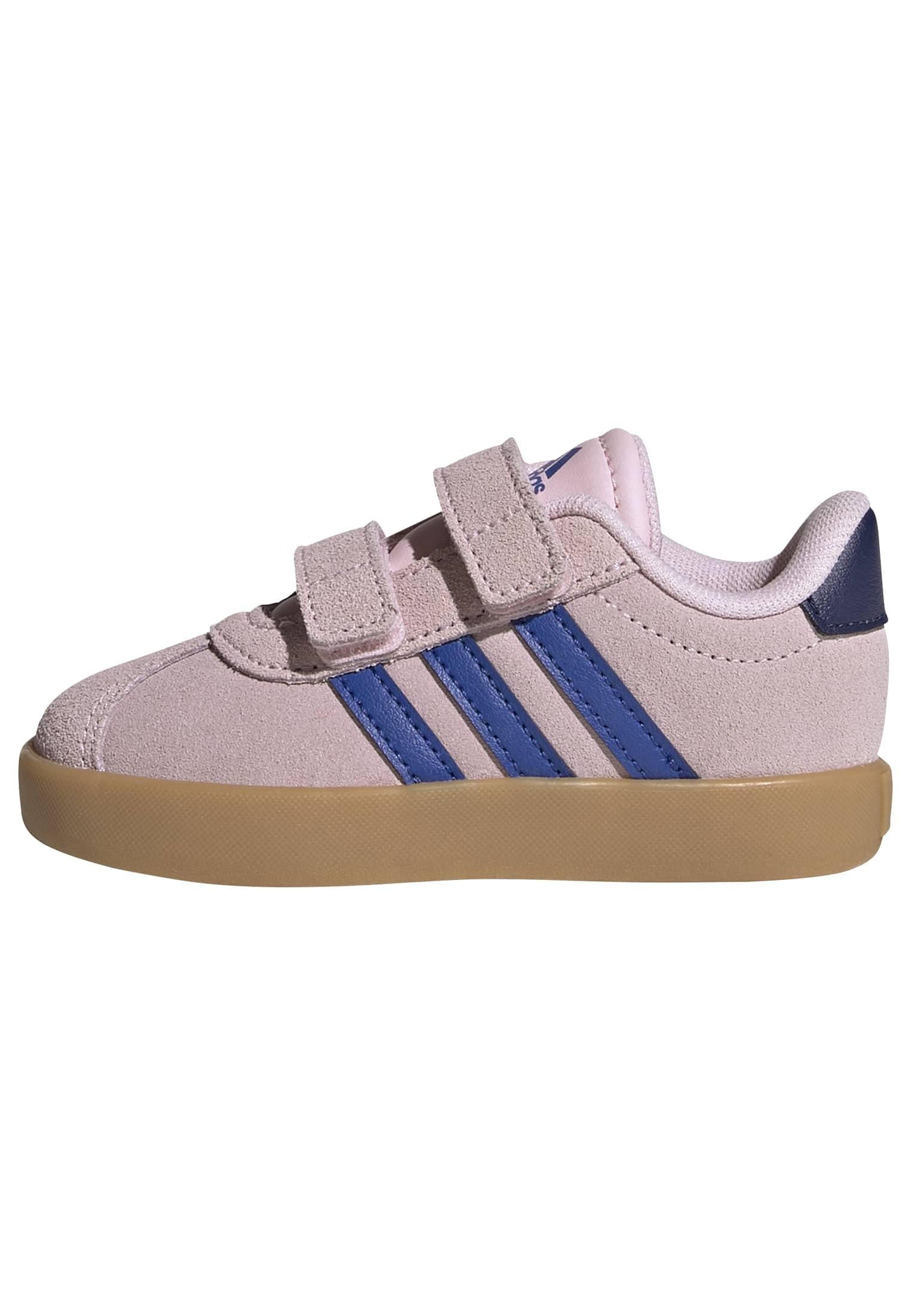 adidas Unisex Baby Vl Court 3.0 Infants Shoes, Clear Pink/Team Royal Blue/Gum 3, 7.5 UK Child