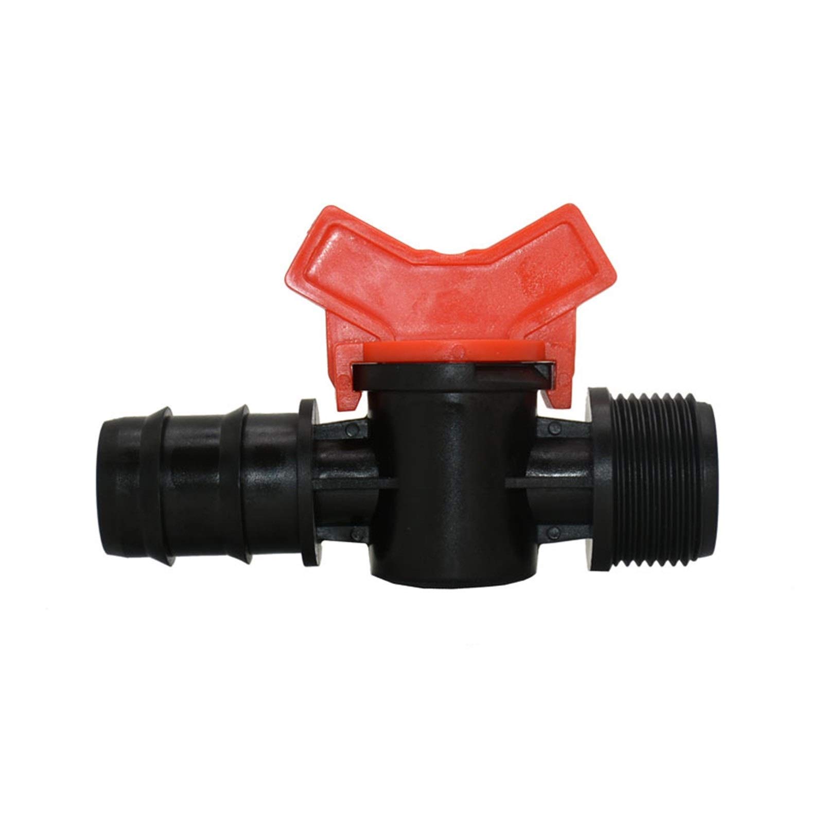 Raccordi per Tubi di irrigazione, Raccordi for irrigazione a Goccia Ottone 3/4-1 Pollici DN20 Connettore for Rubinetto da Giardino 20 Pezzi