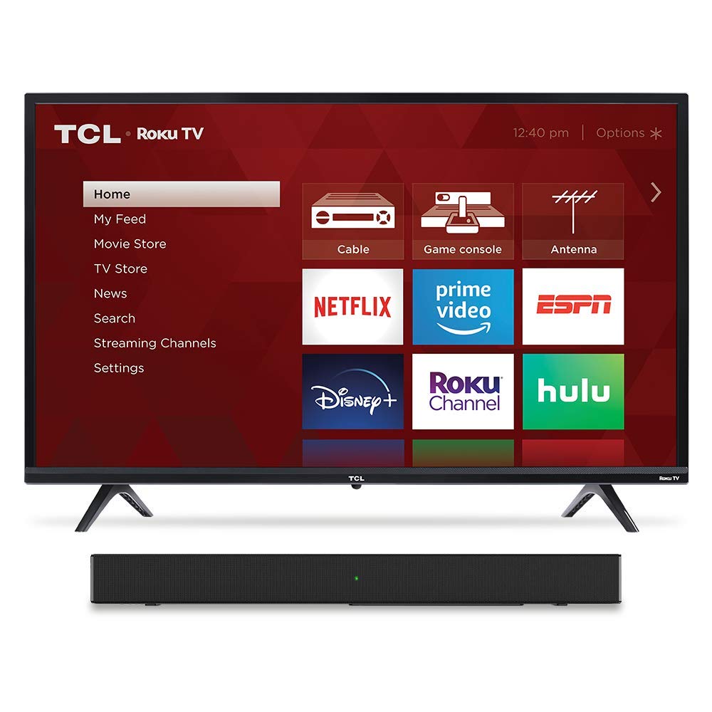 TCL 32" TV & Alto 3 Sound Bar