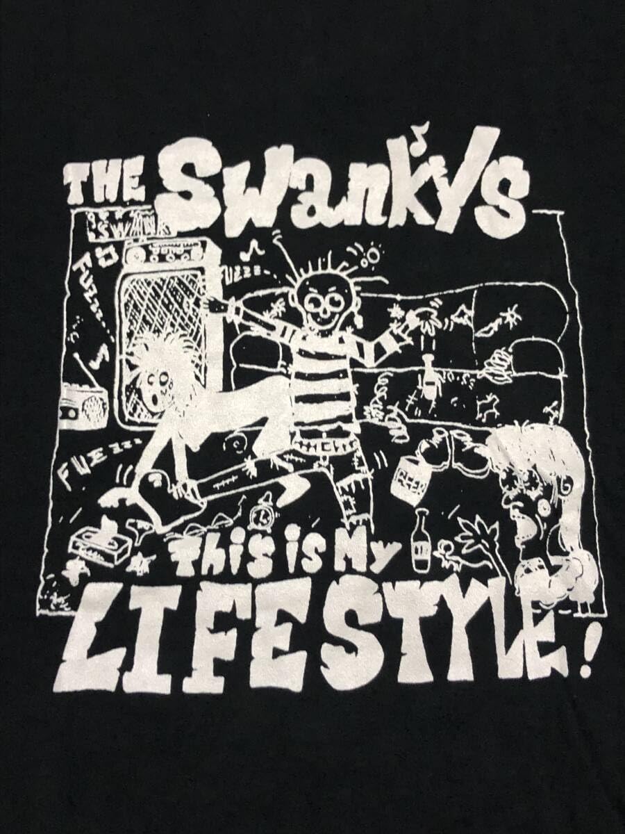 Amazon.co.jp: THE SWANKYS Tシャツ L Punk パンク Gai Confuse 白kuro
