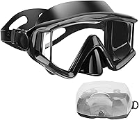 Vista 23 de Máscara de buceo Anti-niebla Natación Snorkel máscara adecuada para adultos Buceo Natación Snorkel Gafas Máscaras